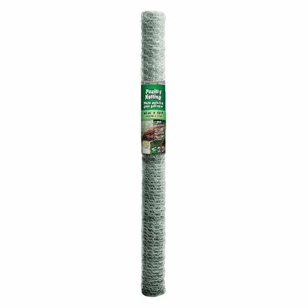 YARDGARD 4 x 10 ft. 1 in. Mesh Poultry Netting YA372089